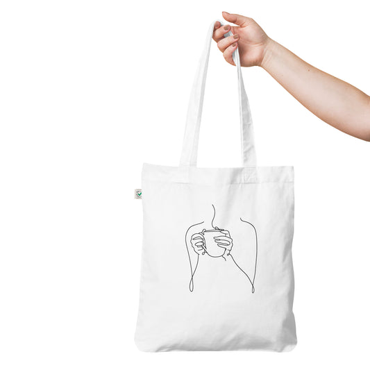 Coffee & Feelings Organic tote bag